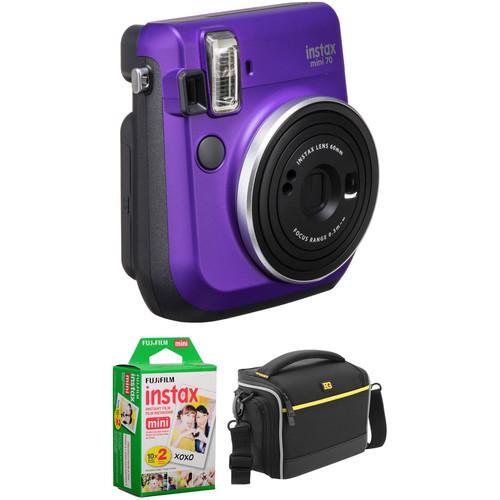 FUJIFILM INSTAX Mini 70 Instant Film Camera Basic Kit