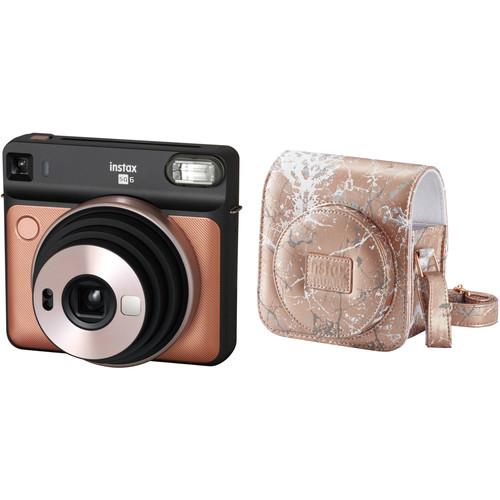 FUJIFILM INSTAX SQUARE SQ6 Instant Film Camera with Case Kit