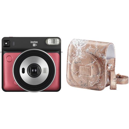 FUJIFILM INSTAX SQUARE SQ6 Instant Film Camera with Case Kit