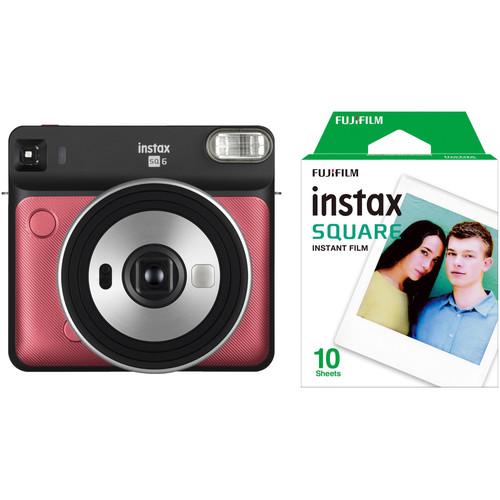 FUJIFILM INSTAX SQUARE SQ6 Instant Film Camera with Film Kit