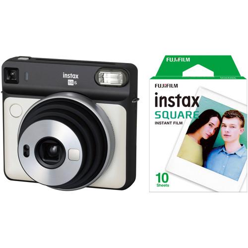 FUJIFILM INSTAX SQUARE SQ6 Instant Film Camera with Film Kit