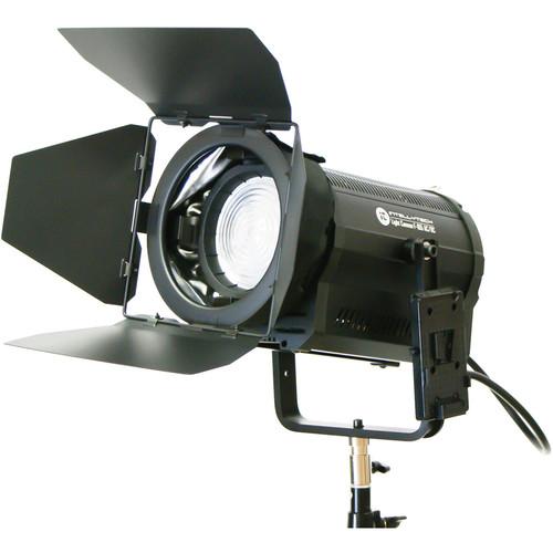 Intellytech Light Cannon F-165 AC DC Bi-Color High Output LED Fresnel with Wi-Fi and V-Mount Battery Plate