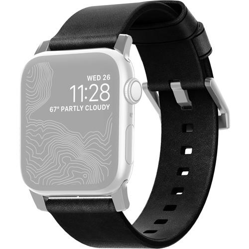 Nomad Modern Leather Watch Strap for 42mm 44mm Apple Watch