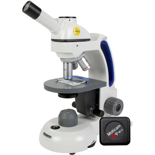 Swift M3601C-WF2 Cordless Monocular Compound Microscope with Wi-Fi Camera