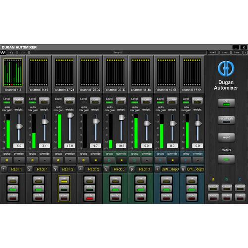 Waves Dugan Automixer Dugan Speech - Automatic Microphone Leveling for Live Broadcast Scenarios
