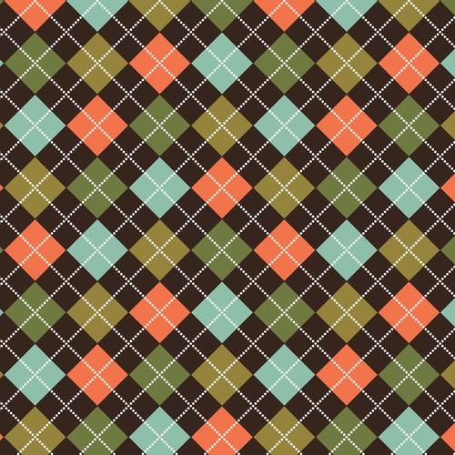 Westcott Diamond Plaid Matte Vinyl Backdrop with Hook-and-Loop Attachment