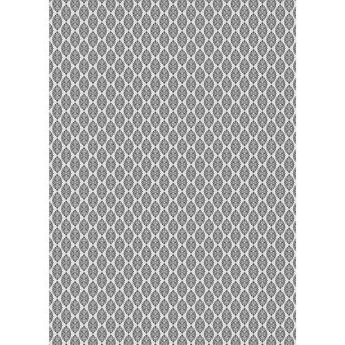 Westcott Modern Damask Art Canvas Backdrop with Grommets