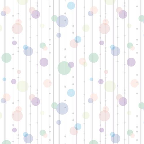 Westcott Party Dots Matte Vinyl Backdrop with Hook-and-Loop Attachment