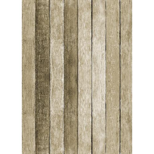 Westcott Rustic Wood Matte Vinyl Backdrop with Grommets