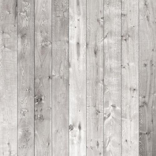 Westcott Wood Planks Pattern Art Canvas Backdrop with Hook-and-Loop Attachment