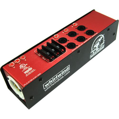 Whirlwind PL2 Stringer, L2130 I O, 3 20A Dplx Outlets, 6 True One Outlets, Indicator Lamps, Circuit Brkrs