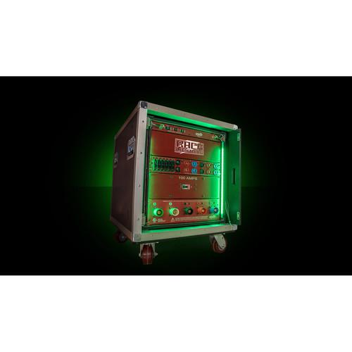 Whirlwind Power Link - Rack Lightining RGBW LED Rail Kits, 18-RU Kit