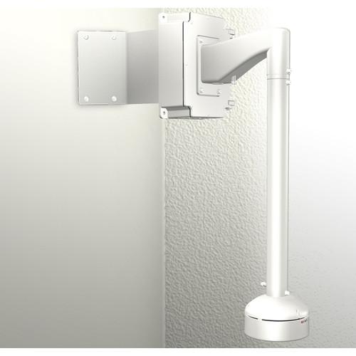 ACTi SMAX-0172 Corner Mount with Junction Box, Heavy Duty Wall Mount, Extension Tube, & Mount Kit for Select Dome Cameras