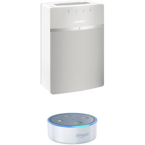 Bose SoundTouch 10 Wireless Music System and Amazon Echo Dot Kit