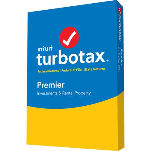 Intuit TurboTax Premier 2017, Intuit, TurboTax, Premier, 2017