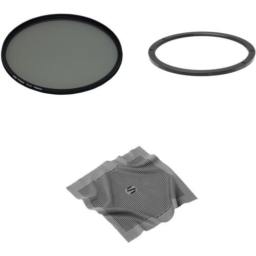 LEE Filters 105mm Landscape Circular Polarizer Filter Kit with Accessory Ring for 100mm System and Microfiber Lens Cleaning Cloth