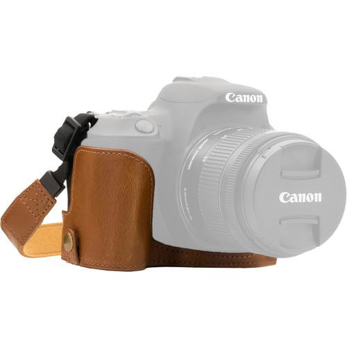 MegaGear Ever Ready Half Case and Strap for Canon EOS Rebel SL2, EOS 200D, Kiss X9