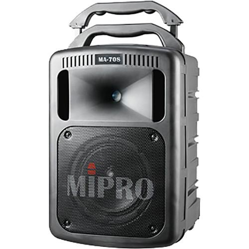 MIPRO MA-708PADBH-5NC 190W Bluetooth Portable PA System with CD Player and Wireless Handheld Mic