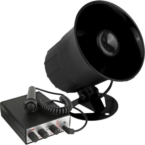 Pyle Pro PSRNTK28 Siren Horn Speaker with Handheld PA Microphone