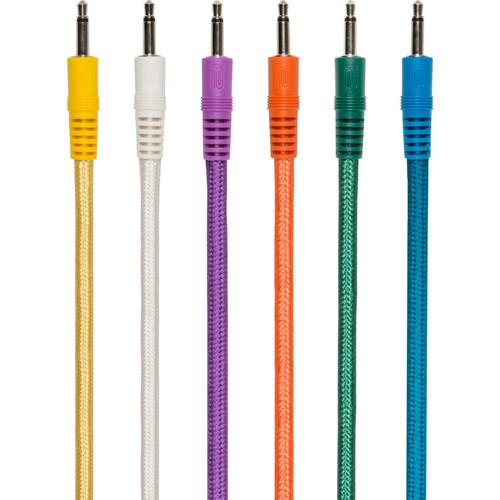 Roland Black Series 3.5mm Mono Plug to 3.5mm Mono Plug Modular Cable Multi-Color Set