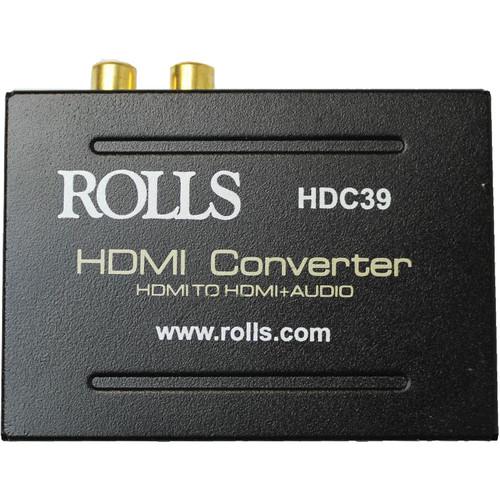 Rolls HDC39 HDMI to RCA & S PDIF Converter