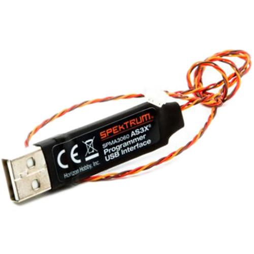Spektrum USB Interface for UM AS3X Programmer Software & AS6410NBL Receiver
