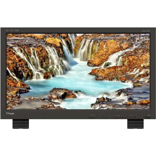 TVLogic 31.1"True 4K Monitor,4096x2160 10 Bit Super IPS LCD,14501 Contrast Ratio, HDR Emulation2X12G,2X6G-SD