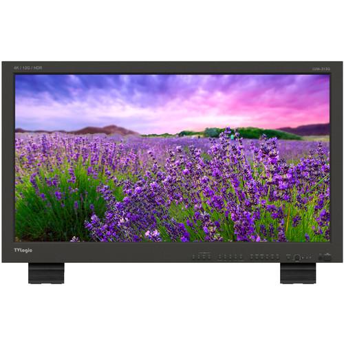 TVLogic 31.1"True 4K Monitor,4096x2160 10 Bit Super IPS LCD,15001 Contrast Ratio,HDR Emulation,2x12G,2X6G-SD