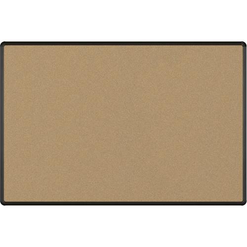 Best Rite Splash-Cork Tackboard with Black Presidential Trim