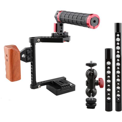 CAMVATE DSLR Camera Cage Kit for Medium and Large-Sized DSLRs