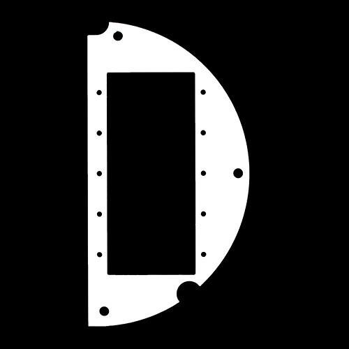 FSR 6" SmartFit Poke-Thru Optional Parts 50 50 Split , 5 IPS