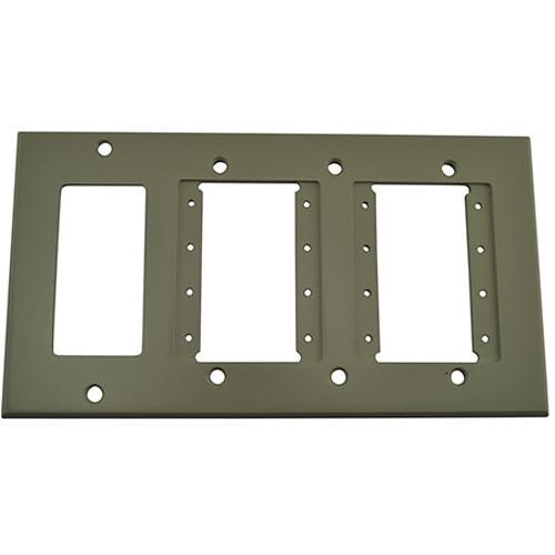 FSR IPS-WP3Q-IVO 4 Gang Wall Plate