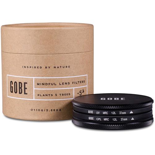 Gobe 37mm The Duet 1Peak UV and Circular Polarizer Filter Kit