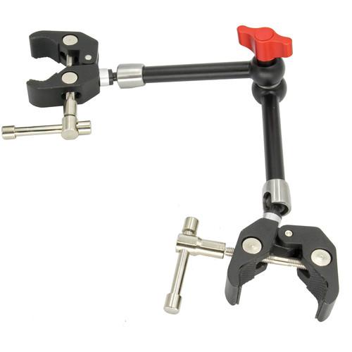 GyroVu Heavy-Duty Articulated Arm Mount with Dual Adjustable Clamp Mounts