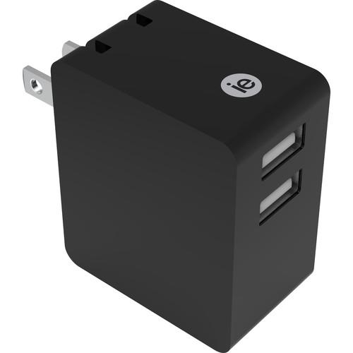 iEssentials 3.4A Dual Port USB Type-A Wall Charger