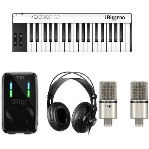 IK Multimedia iRig Pro Duo Studio Suite Deluxe - Music Production Bundle