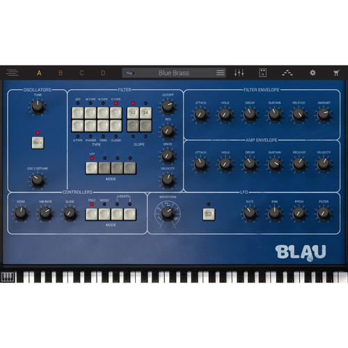 IK Multimedia Syntronik Blau - Virtual Synthesizer Plug-In