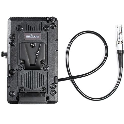 IndiPRO Tools V-Mount Battery Plate with 8" Cable for RED EPIC & SCARLET
