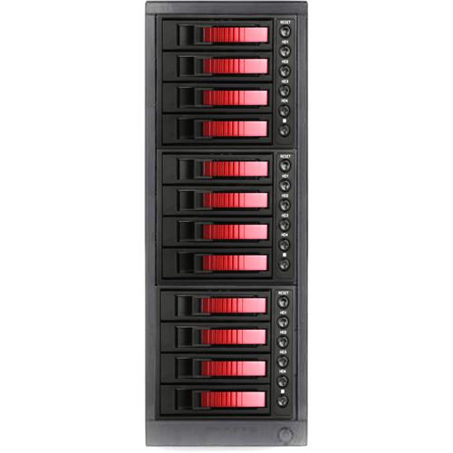 iStarUSA DAGE1240RD-3MS 12-Bay SAS SATA 6 Gb s miniSAS Hotswap JBOD Enclosure