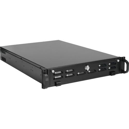 iStarUSA EATX High-Performance Rackmount Chassis with 2 x 5.25" Bays & 460W Redundant PSU