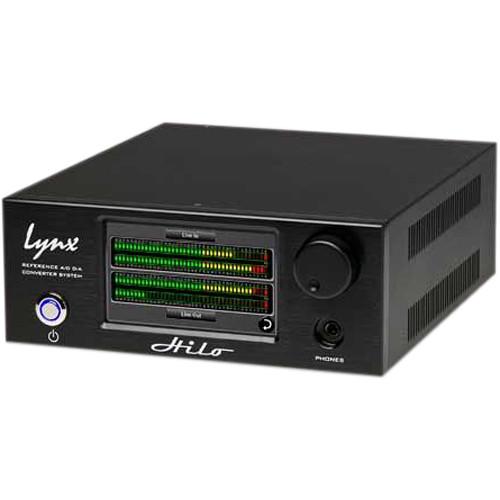 Lynx Studio Technology Hilo Reference A D D A Converter System with LT-DANTE Dante Card
