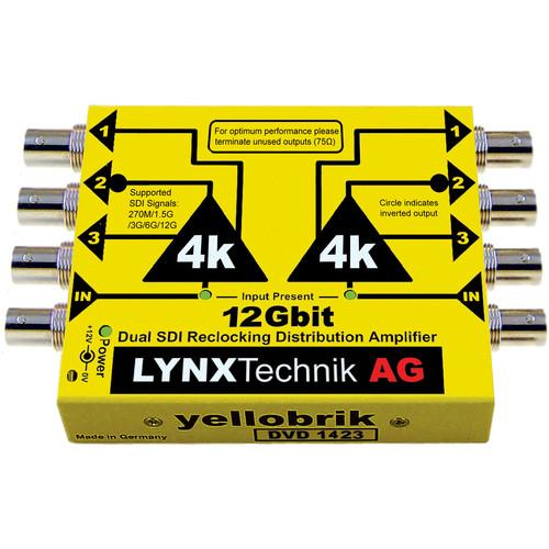 Lynx Technik AG 12G-SDI UHD 4K Distribution Amplifier