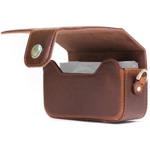 MegaGear Form-Fitted Leather Camera Case for Canon PowerShot SX280 HS