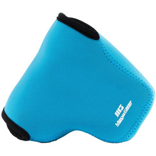 MegaGear MG1072 Ultra Light Neoprene Case with Carabiner for Olympus OM-D E-M1 Mark II with 12-40mm