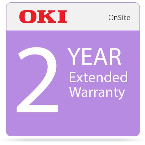 OKI 2-Year On-Site Warranty Extension Program for MC873 Series Printers