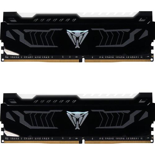 Patriot 16GB Viper White LED Series DDR4 2400 MHz DIMM Memory Kit