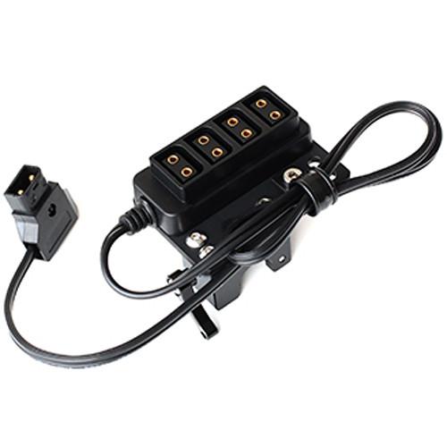 ShieldRock 1x4 D-Tap Splitter with 15mm Rod Quick Release Clamp