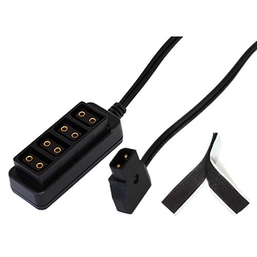 ShieldRock 1x4 D-Tap Splitter with Hook-and-Loop