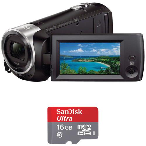 Sony HDR-CX440 Full HD Handycam Kit with 16GB Card