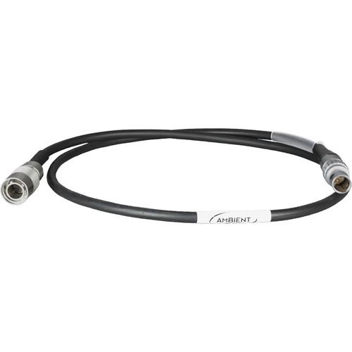 Ambient Recording Alexa 12V to Hirose 4-Pin Adapter Cable for Lockit Synchronizer